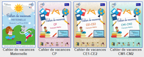 Cahier De Vacances Cm2 à Télécharger Gratuitement Cahiers de vacances de la maternelle au CM2 | Blogue de continuité
