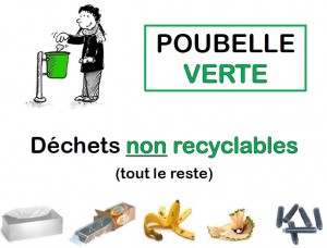 poubelle verte