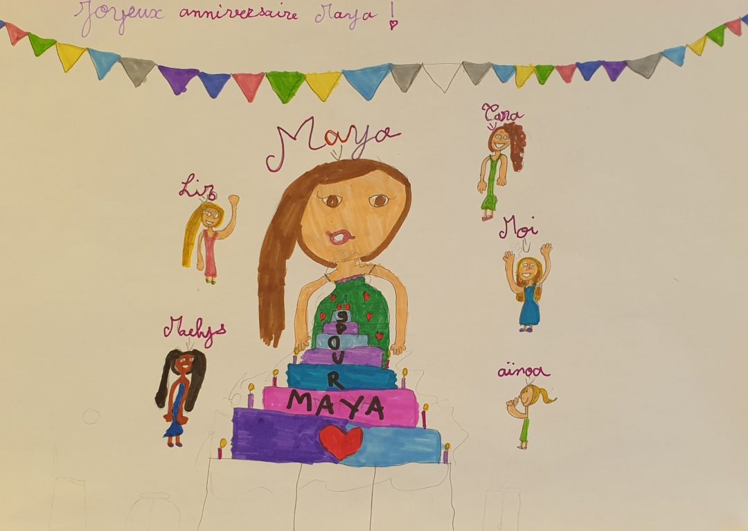 Joyeux Anniversaire Maya Les Combavas Elementaire