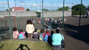 En attente de l'atelier sport